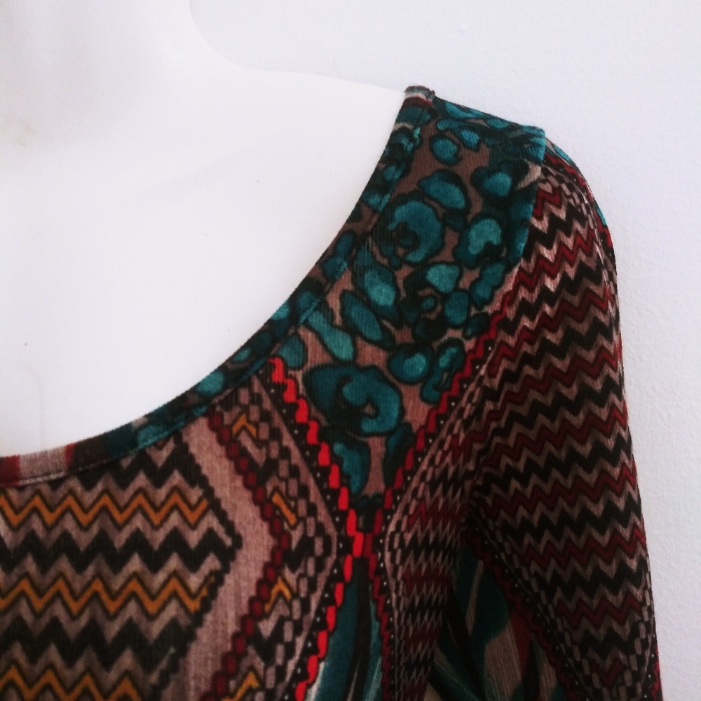 Love Chesley graphic print bodycon dress